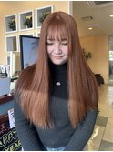オレンジベージュ