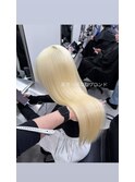 抜きっぱなしブロンド/ブロンドヘア