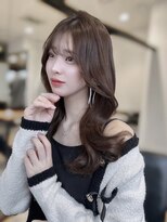 フォンズ(FONS)&nbsp;透明感ショコラグレージュ/艶カラー/韓国くびれヘア/表参道