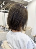 くびれヘア☆オリーブアッシュカラー