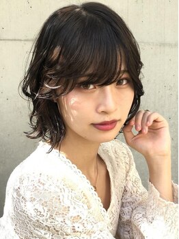 フラミューム 横浜(flammeum)の写真/愛され女性を叶える、似合わせカットが魅力！後ろから見ても綺麗なシルエットに大満足できる◎