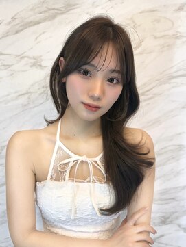 ロンド フィーユ(Lond fille) ●レイヤーカットで叶う★大人上品な韓国くびれ巻き
