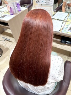 アース 土気あすみが丘店(HAIR&MAKE EARTH) ピンクブラウン