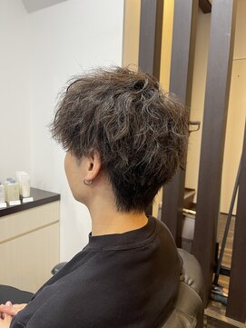 グラスヘア 流川店(Grass Hair) ラフスパイラルパーマ / Rough Spiral Perm