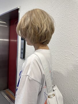 ワンカラー/ブリーチカラー/髪質改善/ハイトーンカラー