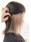 ベージュ系イヤリングカラー