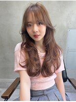 リベルテ(LIBERTE) Liberte銀座 ロングレイヤー×透明感オリーブベージュ