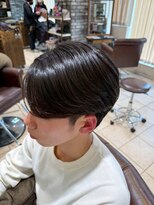 エール 生駒(aile Total Beauty Salon)&nbsp;ナチュラルセンターパート×韓国風