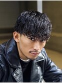 men's hair/波巻きツイストスパイラル/ニュアンスパーマ