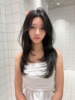 ロンドルーチェ 心斎橋(Lond luce)&nbsp;ダークパープル×ナチュラルショート［髪質改善/縮毛矯正］