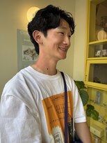 ヒントステーション(HINTSTATION) 〈浅草 半個室〉メンズニュアンスパーマ