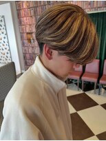 アース 郡山コスモス通り店(HAIR&MAKE EARTH)&nbsp;ブラウニーゴールド・メッシュ