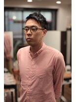 ヘアメイク グリーン アール(HAIR MAKE Green R)&nbsp;アシンメトリーツーブロックスタイル