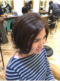 ワンレン外ハネのオシャレボブスタイル☆担当副店長川上功介