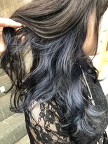 ビヨンドイー(beyond E)&nbsp;インナーカラーブルーグレージュ