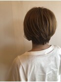 【前下がり】ショートスタイル
