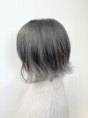 コントラストグレージュグラデーション　ネビージュボブ