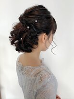 ヘアーアンドスパ フェリーチェ ミチ 野田屋町店(HAIR&SPA felice MICHI) ふわふわアップスタイル