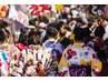 【浴衣友割♪】浴衣着付け&ヘアセット☆¥3.800(1人)