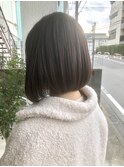 《髪質改善》酸熱トリートメントでつるんとまとまるボブ