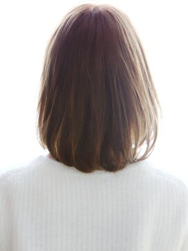 ヘアカラーカフェ(HAIR COLOR CAFE) 【40代50代に人気の白髪染めアッシュ】カールボブ