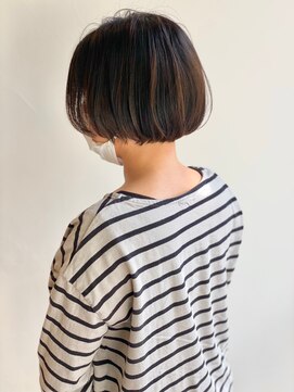 髪庵ゆかし ふんわりボブ