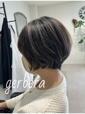 ハイライト×大人ショート