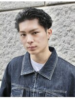 フランクスバーバー アンド ビアークラブ(FRANK'S BARBER and BEER CLUB) ワイルドアップバング刈り上げツーブロックオールバック