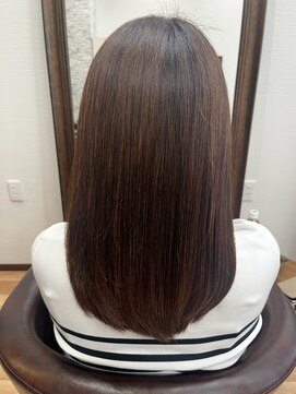 アモ 武蔵小杉(Amo) 明るい白髪染めアッシュベージュ