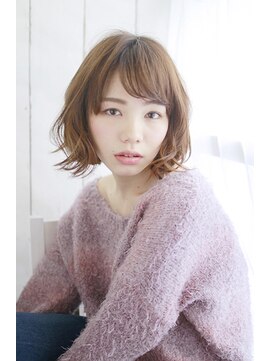 シュシュット(chouchoute) 髪質改善前髪インナーグレージュピンクベージュマチルダボブ/173