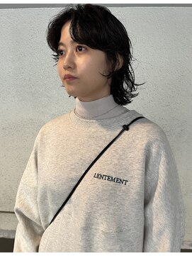 オアシス(oasis) 【oasisシュン】マッシュウルフにパーマ