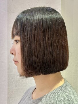 ロンドアベニール 北千住(Lond avenir) 劇的イメチェン！ボブ☆美髪ボブ/美髪矯正[北千住]