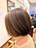 ヘアー グリーン(hair green) 30代40代50代ショートボブ【髪質改善/百合ヶ丘】