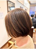 30代40代50代ショートボブ【髪質改善/百合ヶ丘】