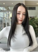 髪質改善ナチュラルストレートレイヤー