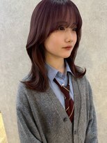 デュノヘアー 神戸三宮店(DUNO hair) 韓国ヘア×ラベンダーピンク