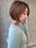 【石川指名限定】似合わせカット＋地毛風ストレート＋カラー＋高保湿Tr