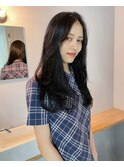 ブルーブラック×ロングレイヤー