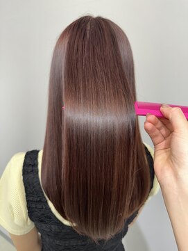 ヘアーアンドビューティーザ エフ(Hair Beauty the F) ＊艶髪_髪質改善トリートメント_ピンクカラー_m74
