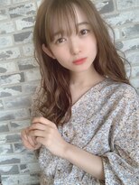 ギーク(Geek) 【Geek春日井】ミルクティーベージュ ミディアム《担当 REO》