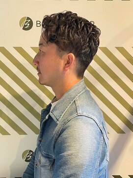 バーバーバー アカバネ(BARBER-BAR AKABANE) 大人のダンディアップバング×メンズヘアカラー#2