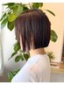 新規)【極上潤艶STに】髪質改善ストレート×ミルボンTR×カット×カラー
