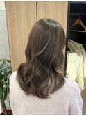 細めハイライト / オリーブベージュ