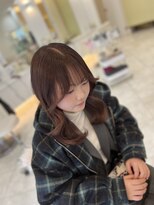 シャルム バイ アローズ 久留米店(CHARM BY AROSE)&nbsp;ピンクブラウン/春先取りカラー/ワンホン#ヨシンモリ