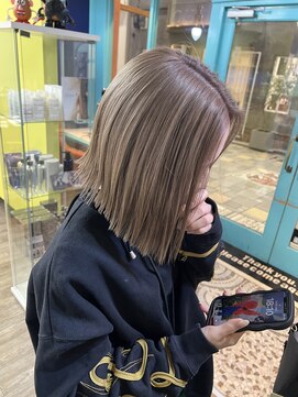 ナンバーナイン(NUMBER NINE) 姫路美容室/姫路グレージュ/姫路ダブルカラー