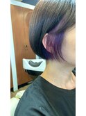 インナーカラーパープル