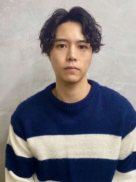 シエン 恵比寿(CIEN) MEN’S HAIR/サーフカール/刈り上げセンターパート/恵比寿