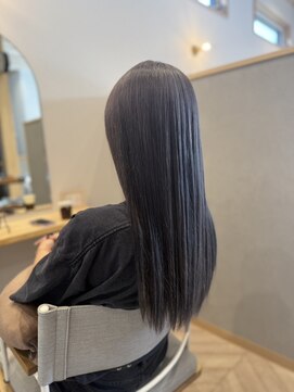 コマ(coma) ブリーチ×ラベンダーグレージュ