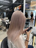 ラピス 渋谷本店(Lapis)&nbsp;パールミルクティー/髪質改善/ケアブリーチカラー/ストレート