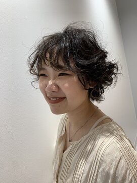 エアー 福岡(AIR) 大人かわいいパーマスタイル